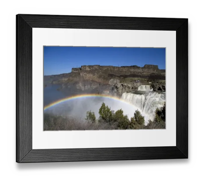 Framed Print : Shoshone Falls on the Snake River in Twin Falls, Idaho Framed Print : Shoshone Falls on the Snake River in Twin Falls, Idaho