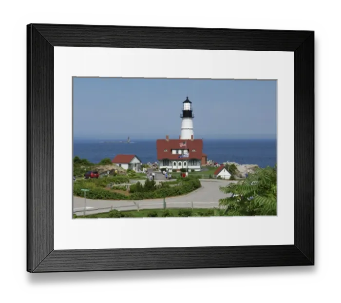Framed Print : Portland Head Light, Cape Elizabeth, Maine, United States of America Framed Print : Portland Head Light, Cape Elizabeth, Maine, United States of America