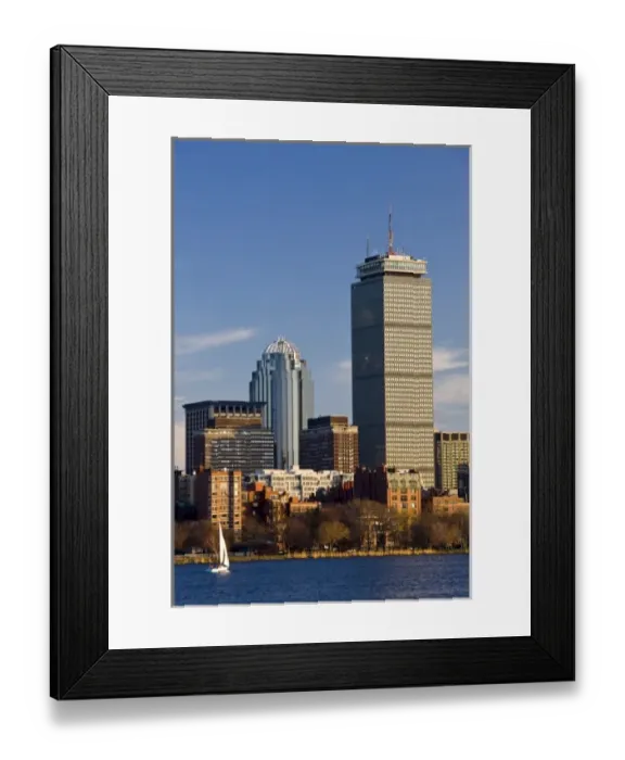 Framed Print : USA, Massachusetts, Boston. Back Bay, sunset Framed Print : USA, Massachusetts, Boston. Back Bay, sunset