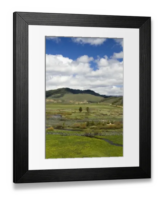 Framed Print : Valley Creek near Stanley, Idaho Framed Print : Valley Creek near Stanley, Idaho