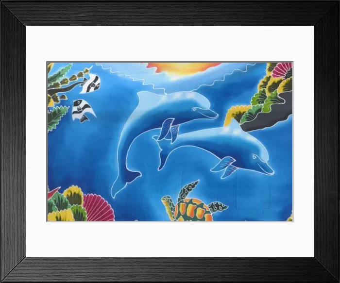 Framed Print : USA, Hawaii, Kauai, Kapaa, outdoor shopping market, textile detail. (RF) Framed Print : USA, Hawaii, Kauai, Kapaa, outdoor shopping market, textile detail. (RF)