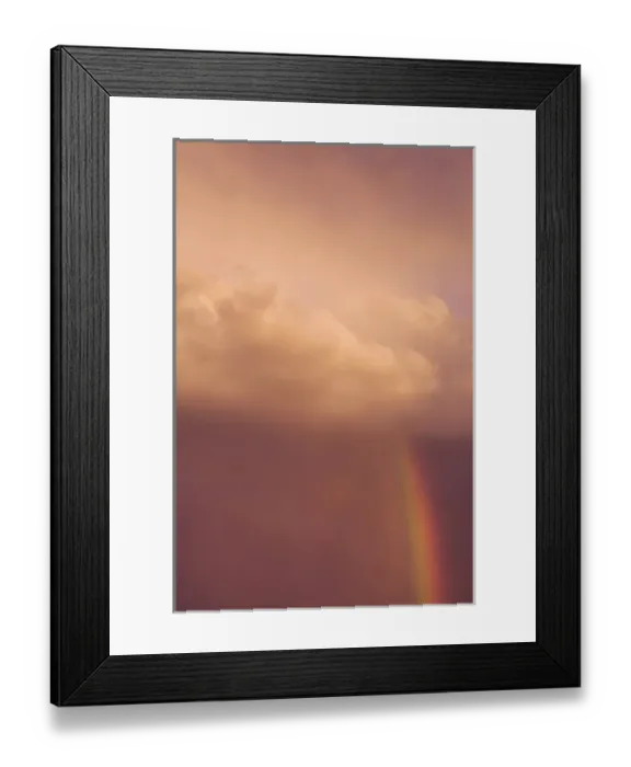 Framed Print : USA, Maine, Harpswell. Rainbow descends through a stormy sky. Credit as: Kathleen Framed Print : USA, Maine, Harpswell. Rainbow descends through a stormy sky. Credit as: Kathleen