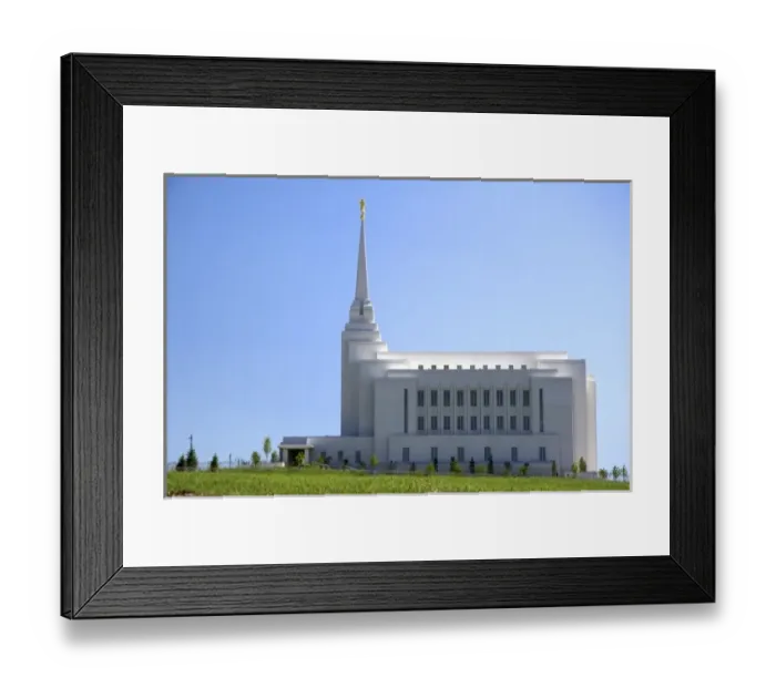 Framed Print : The Mormon Temple in Rexburg, Idaho Framed Print : The Mormon Temple in Rexburg, Idaho