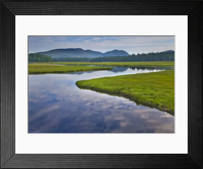 Framed Print : Bass Harbor Marsh in Acadia National Park, Maine, USA Framed Print : Bass Harbor Marsh in Acadia National Park, Maine, USA
