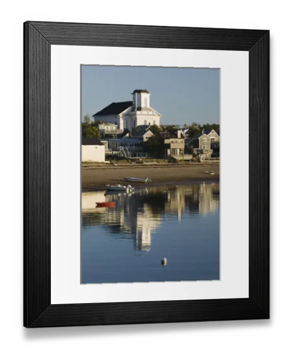 Framed Print : USA, MASSACHUSETTS, Cape Cod: Provincetown, Waterfront / Morning Framed Print : USA, MASSACHUSETTS, Cape Cod: Provincetown, Waterfront / Morning