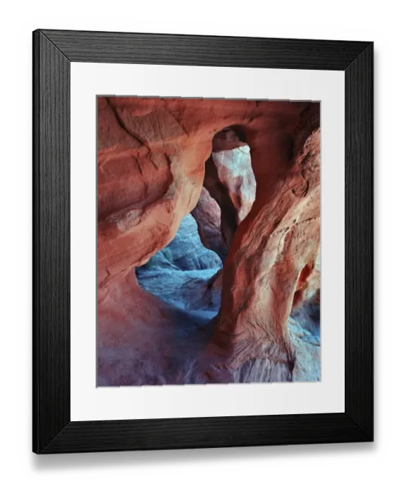 Framed Print : USA, Nevada, Valley of Fire State Park. Situated in western Nevada, the park derives