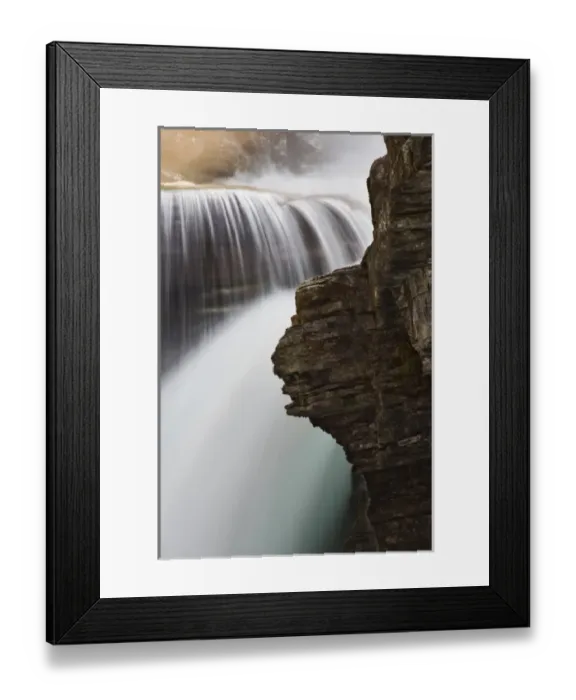 Framed Print : Waterfall, Glacier National Park, Montana Framed Print : Waterfall, Glacier National Park, Montana