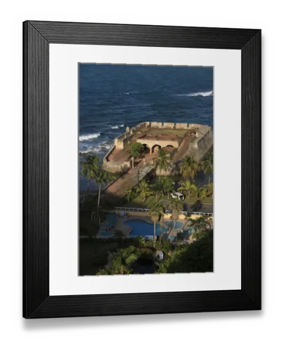 Framed Print : Fort San Geronimo ruins, San Juan, Puerto Rico Framed Print : Fort San Geronimo ruins, San Juan, Puerto Rico