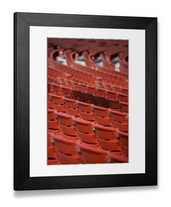Framed Print : A photo of a Jay Pritzker Pavilion seating Framed Print : A photo of a Jay Pritzker Pavilion seating