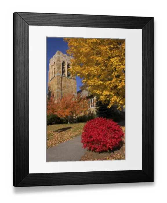 Framed Print : USA, New England, Massachusetts, Reading, First Congregational Church of Reading Framed Print : USA, New England, Massachusetts, Reading, First Congregational Church of Reading