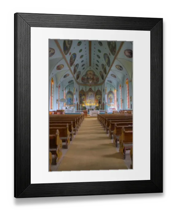 Framed Print : USA, Montana, Saint Ignatius, Saint Ignatius Mission, built in 1891 Framed Print : USA, Montana, Saint Ignatius, Saint Ignatius Mission, built in 1891