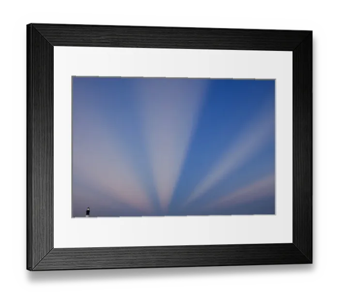 Framed Print : USA, North America, Georgia, Tybee Island. Rays of clouds at sunrise Framed Print : USA, North America, Georgia, Tybee Island. Rays of clouds at sunrise