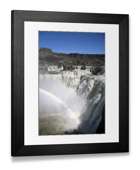 Framed Print : Shoshone Falls on the Snake River in Twin Falls, Idaho