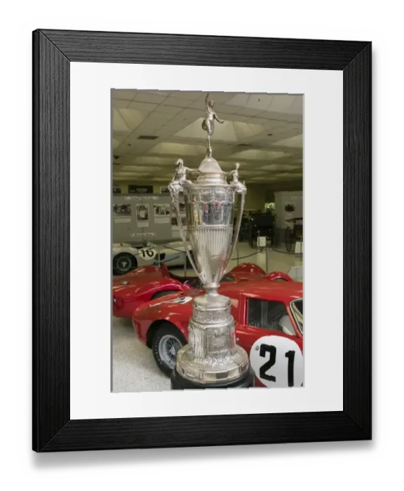 Framed Print : USA, Indiana, Indianapolis, Indianapolis Motor Speedway, Home to the Indianapolis 500 Car Race