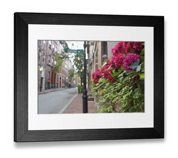 Framed Print : USA, Massachusetts, Boston. Beacon Hill Framed Print : USA, Massachusetts, Boston. Beacon Hill