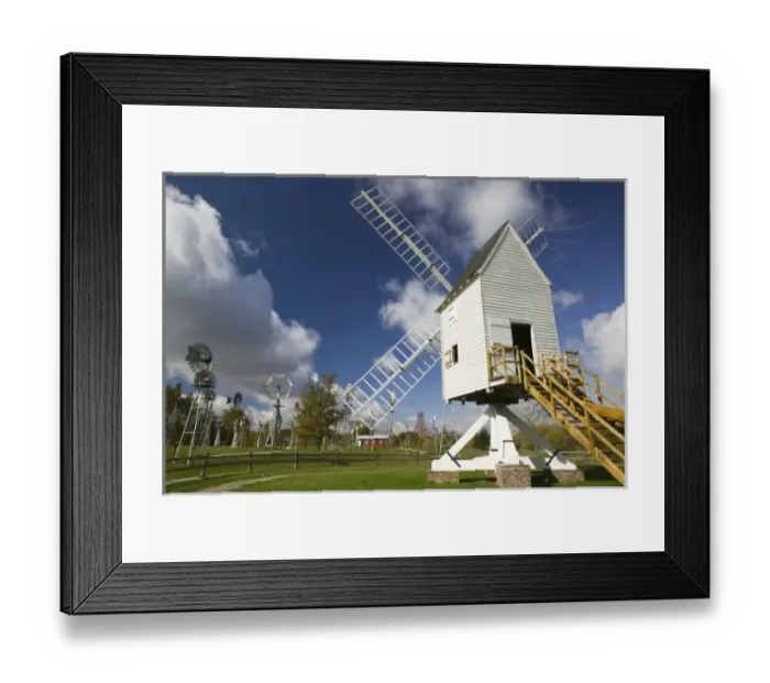 Framed Print : USA, Indiana, Kendallville: Mid, America Windmill Museum Robertson Post Windmill Framed Print : USA, Indiana, Kendallville: Mid, America Windmill Museum Robertson Post Windmill
