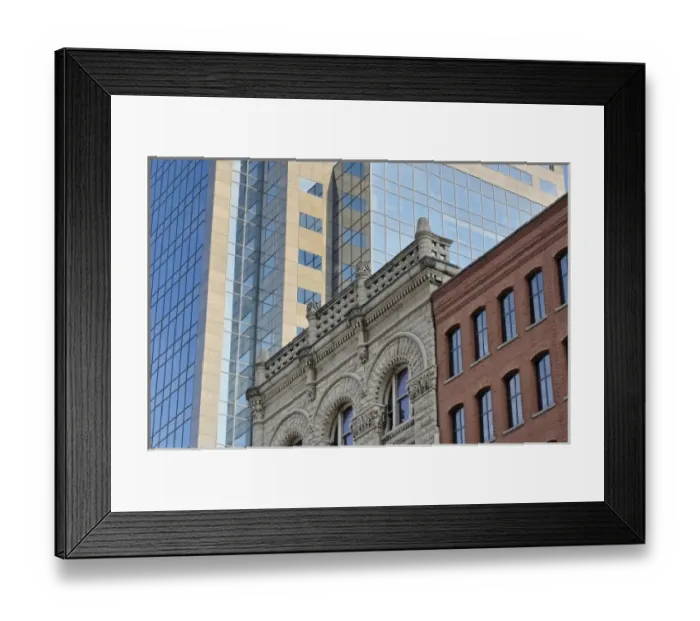 Framed Print : Architectural details, Main Street, Louisville, Kentucky Framed Print : Architectural details, Main Street, Louisville, Kentucky