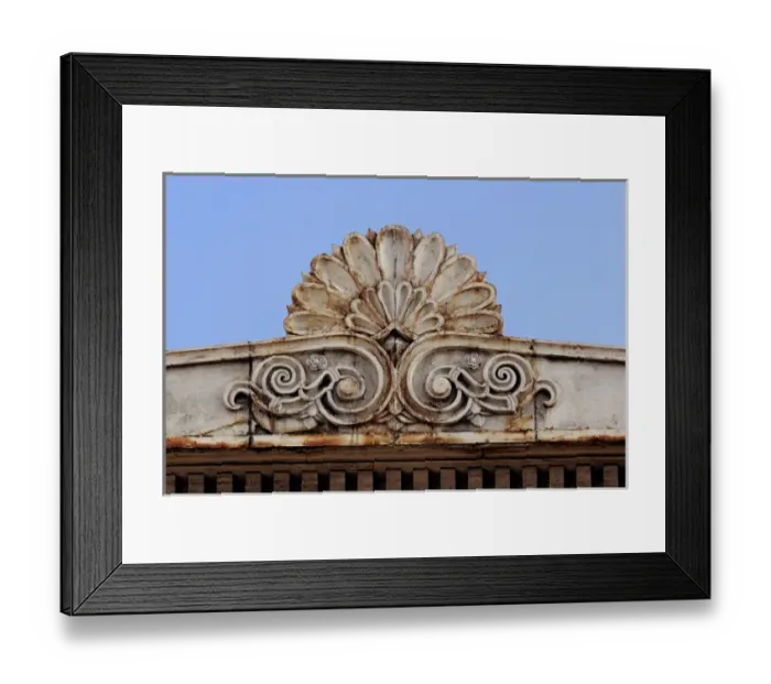 Framed Print : Architectural details, Main Street, Louisville, Kentucky Framed Print : Architectural details, Main Street, Louisville, Kentucky