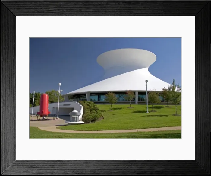 Framed Print : The McDonnell Planetarium exterior in St. Louis, Missouri Framed Print : The McDonnell Planetarium exterior in St. Louis, Missouri
