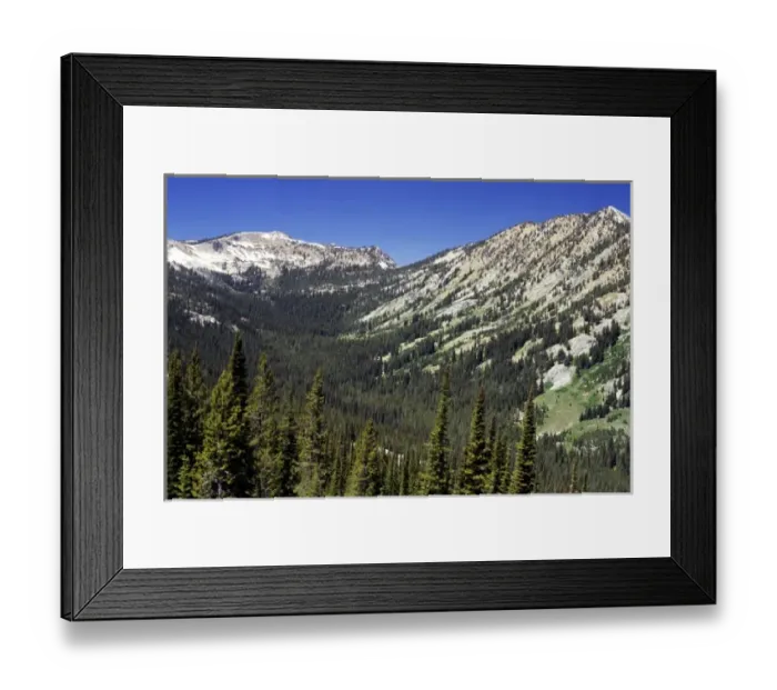 Framed Print : Frank Church River of No Return Wilderness area from Profile Summit, Idaho Framed Print : Frank Church River of No Return Wilderness area from Profile Summit, Idaho