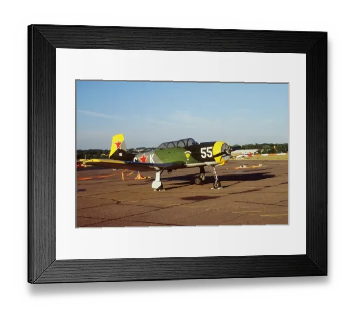 Framed Print : Yak-18U  /  Nanchang CJ5  /  6 Russian Trainer built by the Chinese that is shown during