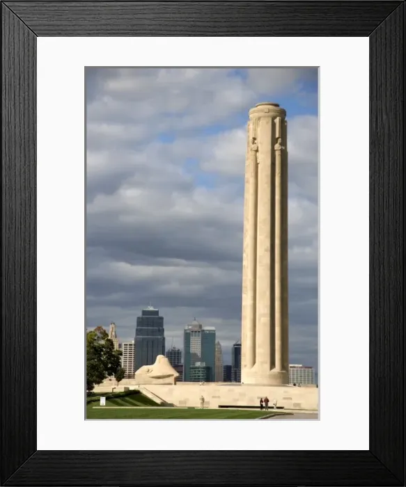 Framed Print : The Liberty Memorial Tower in Kansas City, Missouri Framed Print : The Liberty Memorial Tower in Kansas City, Missouri
