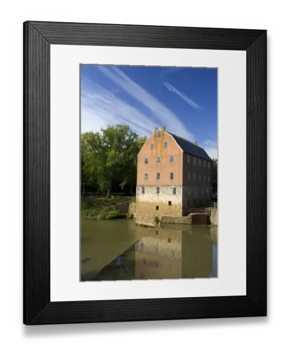 Framed Print : Burfordville Grist Mill in Burfordville, Missouri Framed Print : Burfordville Grist Mill in Burfordville, Missouri