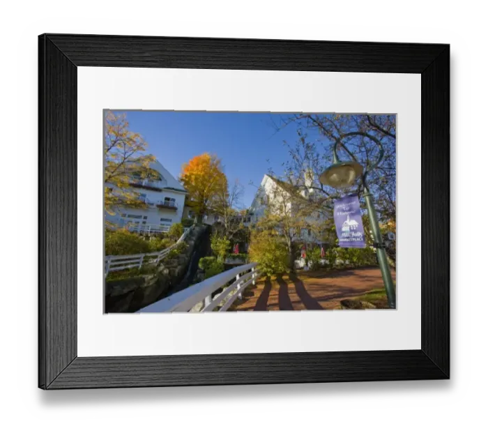 Framed Print : The Inn at Mill Falls and Mill Falls Marketplace in Meredith, New Hampshire Framed Print : The Inn at Mill Falls and Mill Falls Marketplace in Meredith, New Hampshire