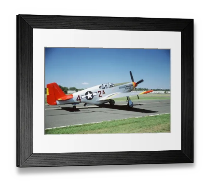 Framed Print : North American P-51C Tuskegee Airmen Red Tail on the runway in Fleming Field Framed Print : North American P-51C Tuskegee Airmen Red Tail on the runway in Fleming Field