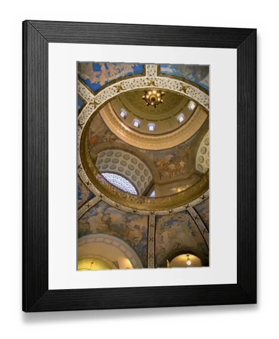 Framed Print : Interior of the Missouri State Capitol Building in Jefferson City Framed Print : Interior of the Missouri State Capitol Building in Jefferson City