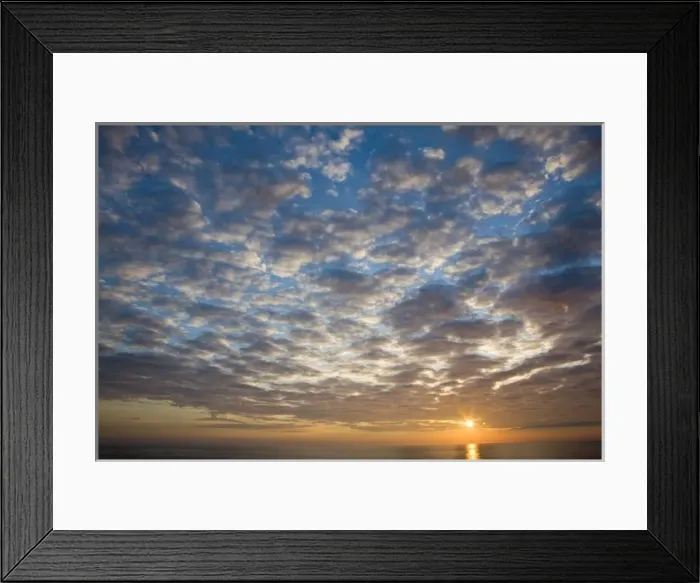 Framed Print : USA, Massachusetts, Cape Ann, Rockport. Sunrise