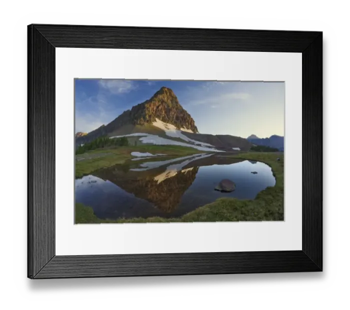 Framed Print : Sunrise from Logan Pass, Glacier National Park, Montana Framed Print : Sunrise from Logan Pass, Glacier National Park, Montana