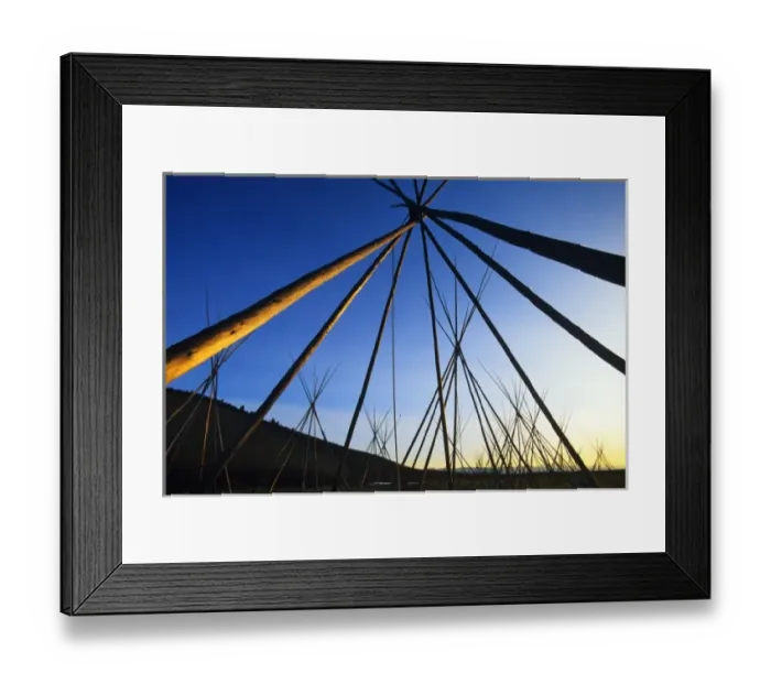 Framed Print : Tipi poles at sunrise at the Bighole National Battlefield Site near Wisdom Montana Framed Print : Tipi poles at sunrise at the Bighole National Battlefield Site near Wisdom Montana
