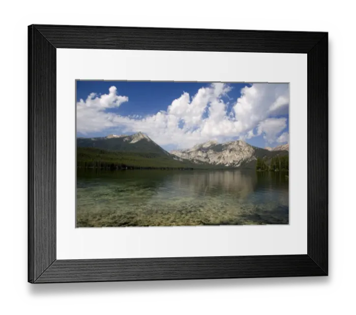 Framed Print : Petit Lake and Sawtooth Mountain Range in the Sawtooth National Recreation Area of Idaho Framed Print : Petit Lake and Sawtooth Mountain Range in the Sawtooth National Recreation Area of Idaho
