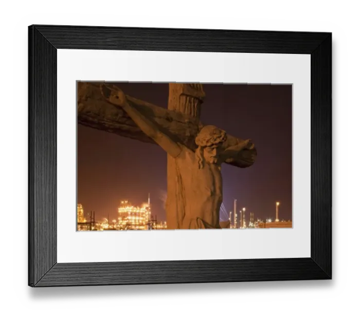 Framed Print : USA, Louisiana, Baton Rouge, Statue of Jesus Christ in Holy Rosary Cemetery near Framed Print : USA, Louisiana, Baton Rouge, Statue of Jesus Christ in Holy Rosary Cemetery near