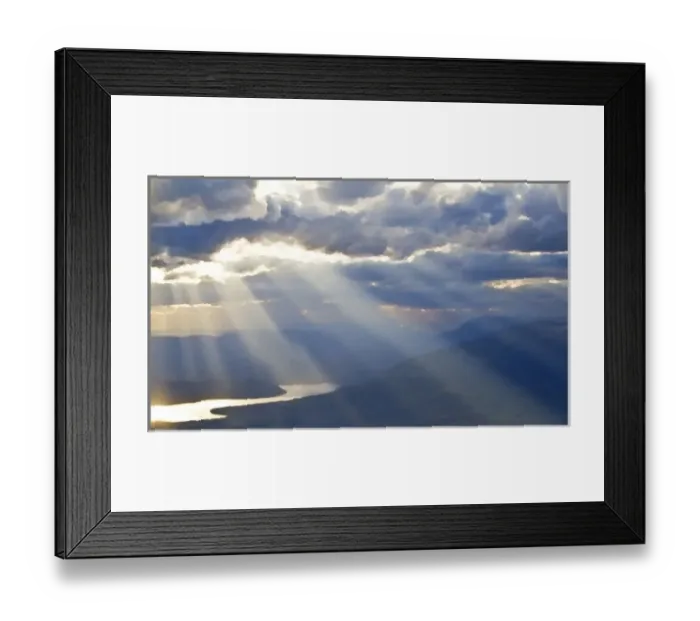 Framed Print : Artistic Aerial view of Whitefish Lake in Montana (Manipulated in Photoshop) Framed Print : Artistic Aerial view of Whitefish Lake in Montana (Manipulated in Photoshop)