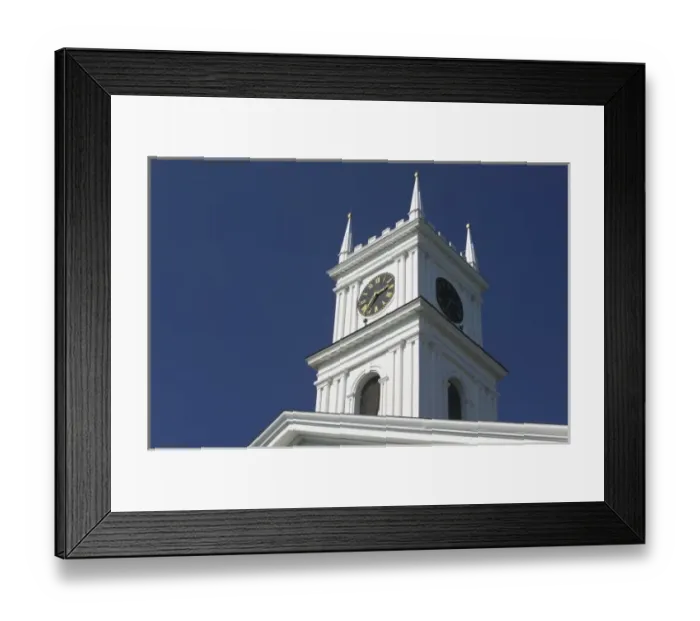 Framed Print : USA, MASSACHUSETTS, Marthas Vineyard: Edgartown, Steeple of Old Whaling Church (b Framed Print : USA, MASSACHUSETTS, Marthas Vineyard: Edgartown, Steeple of Old Whaling Church (b