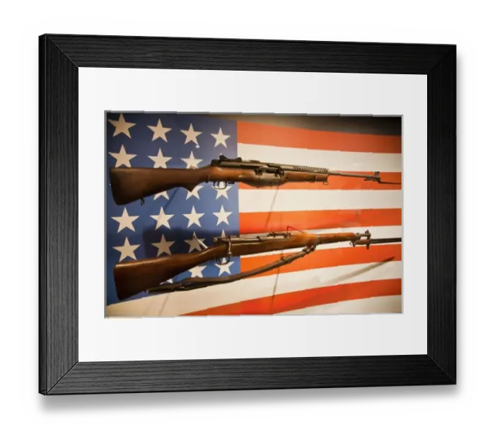 Framed Print : USA, Louisiana, New Orleans. National World War Two Museum, display of US military weapons Framed Print : USA, Louisiana, New Orleans. National World War Two Museum, display of US military weapons