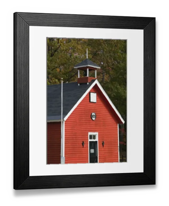 Framed Print : USA, Michigan, Lake Michigan Shore, Leelanau County, Glen Arbor: 1871 Shetland Schoolhouse Framed Print : USA, Michigan, Lake Michigan Shore, Leelanau County, Glen Arbor: 1871 Shetland Schoolhouse