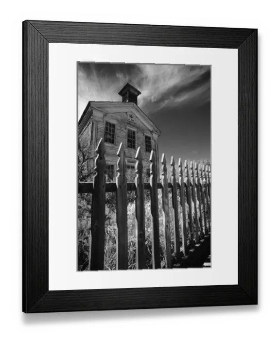 Framed Print : Mason Lodge at Bannack State Park in Montana