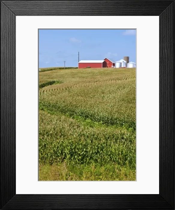 Framed Print : USA, North America, Iowa Framed Print : USA, North America, Iowa