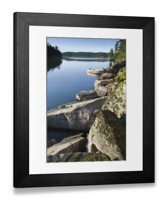 Framed Print : Sunrise at Grassy Bay, Sand Point Lake, Voyageurs National Park, Minnesota, USA Framed Print : Sunrise at Grassy Bay, Sand Point Lake, Voyageurs National Park, Minnesota, USA