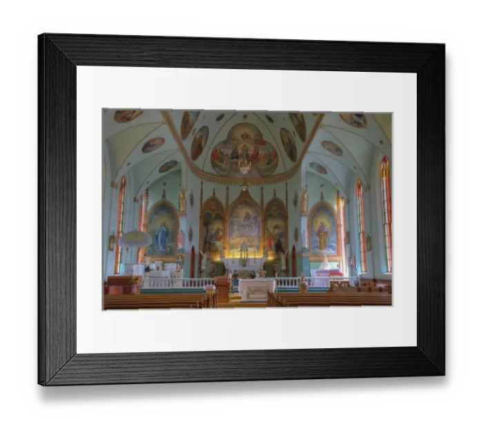 Framed Print : USA, Montana, Saint Ignatius, Saint Ignatius Mission, built in 1891 Framed Print : USA, Montana, Saint Ignatius, Saint Ignatius Mission, built in 1891