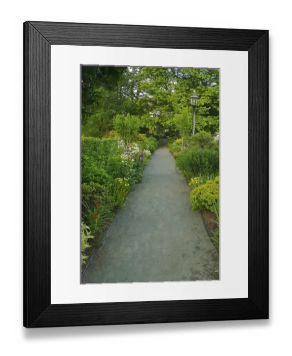 Framed Print : USA, Massachusetts, Shelburne Falls. The Bridge of Flowers Framed Print : USA, Massachusetts, Shelburne Falls. The Bridge of Flowers