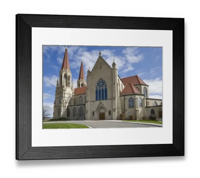 Framed Print : USA, Montana, Helena. Exterior of Saint-Helena Cathedral Framed Print : USA, Montana, Helena. Exterior of Saint-Helena Cathedral