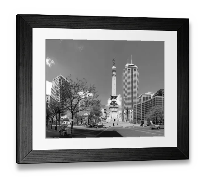 Framed Print : USA, Indiana, Indianapolis. Circle monument Framed Print : USA, Indiana, Indianapolis. Circle monument