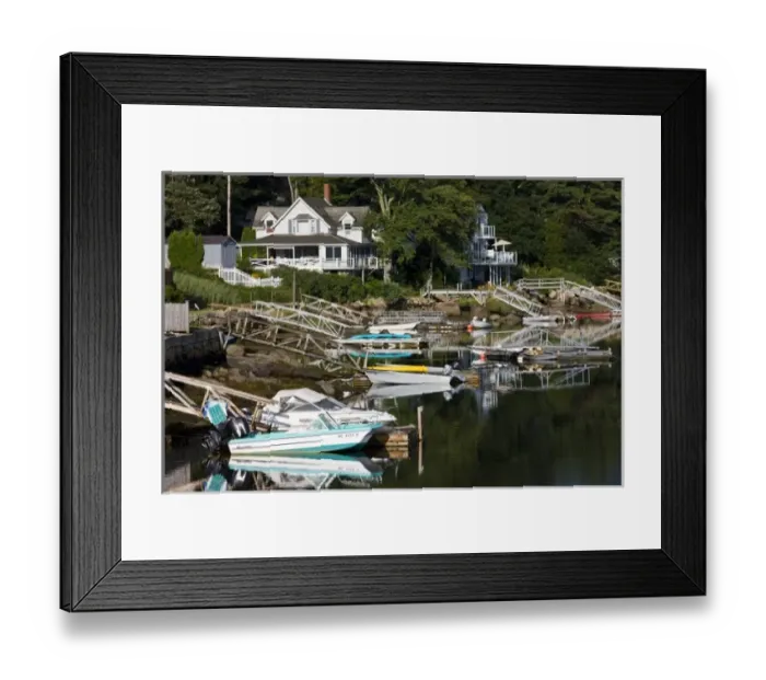 Framed Print : USA, Massachusetts, Cape Ann, Gloucester. Goose Cove Framed Print : USA, Massachusetts, Cape Ann, Gloucester. Goose Cove