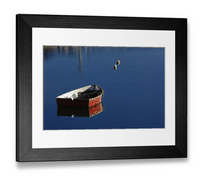Framed Print : Boat in harbor, Cape Ann, Rockport, Massachusetts Framed Print : Boat in harbor, Cape Ann, Rockport, Massachusetts