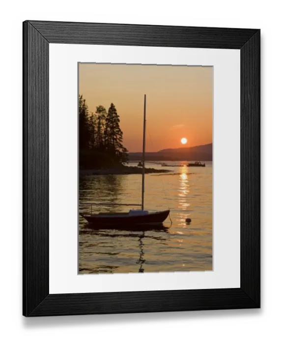 Framed Print : USA, North America, Maine