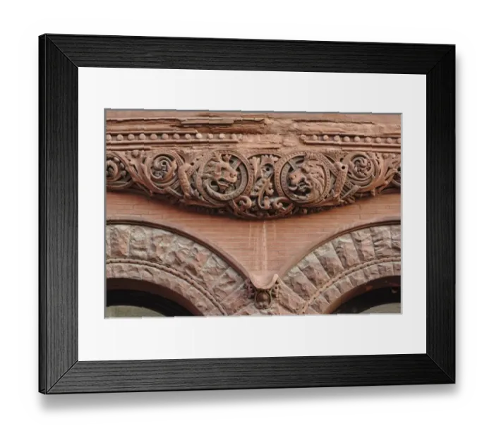 Framed Print : Architectural details, Main Street, Louisville, Kentucky Framed Print : Architectural details, Main Street, Louisville, Kentucky